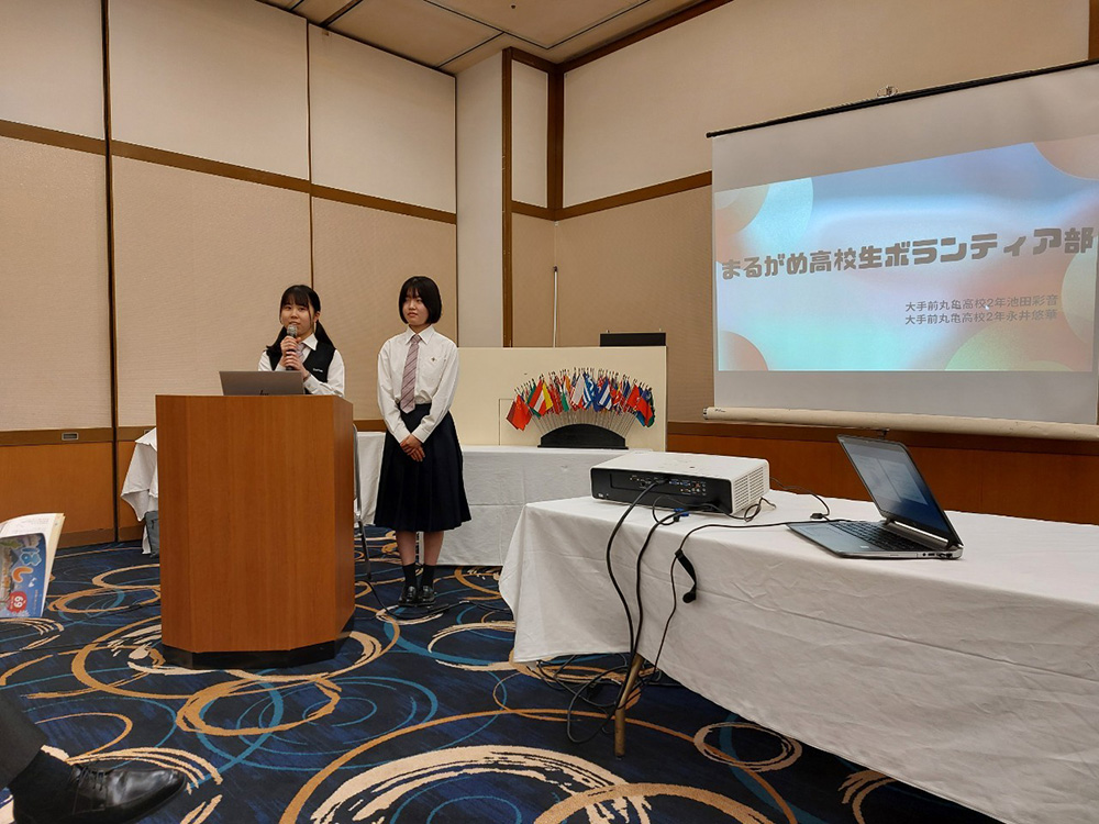 まるがめ高校生ボランティア部の活動報告